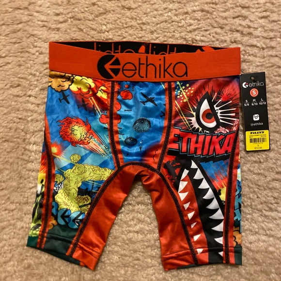 Brand new lil boys ethika boxer shorts